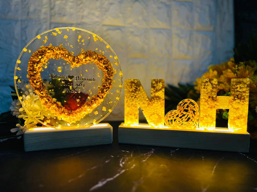 Initial Stand LED Light Alphabet