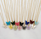 Butterfly Charm Necklace (SET OF 3)