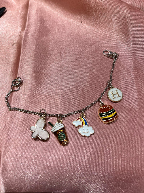 Charm Silver necklace