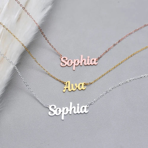 Name Necklace for Kids'